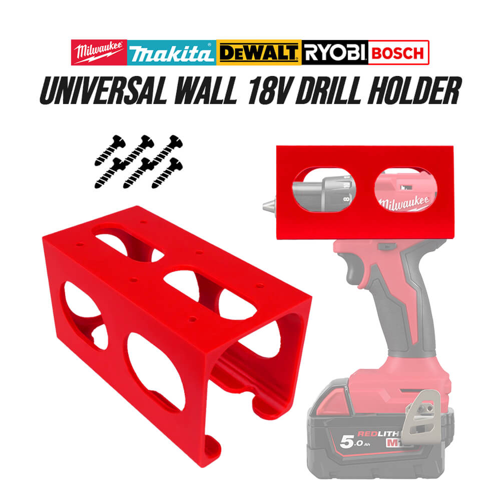 Power Tools Holder - Универсальный настенный держатель для дрелей 18В,