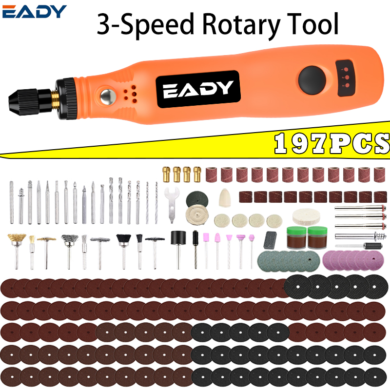 Power Tools Used - Беспроводной роторный инструмент с USB-питанием –