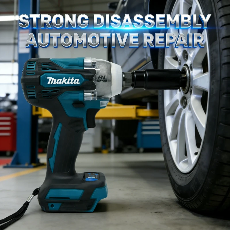 Power Tools Cordless - Бесщеточный ударный гайковерт Makita DTW300Z, 18