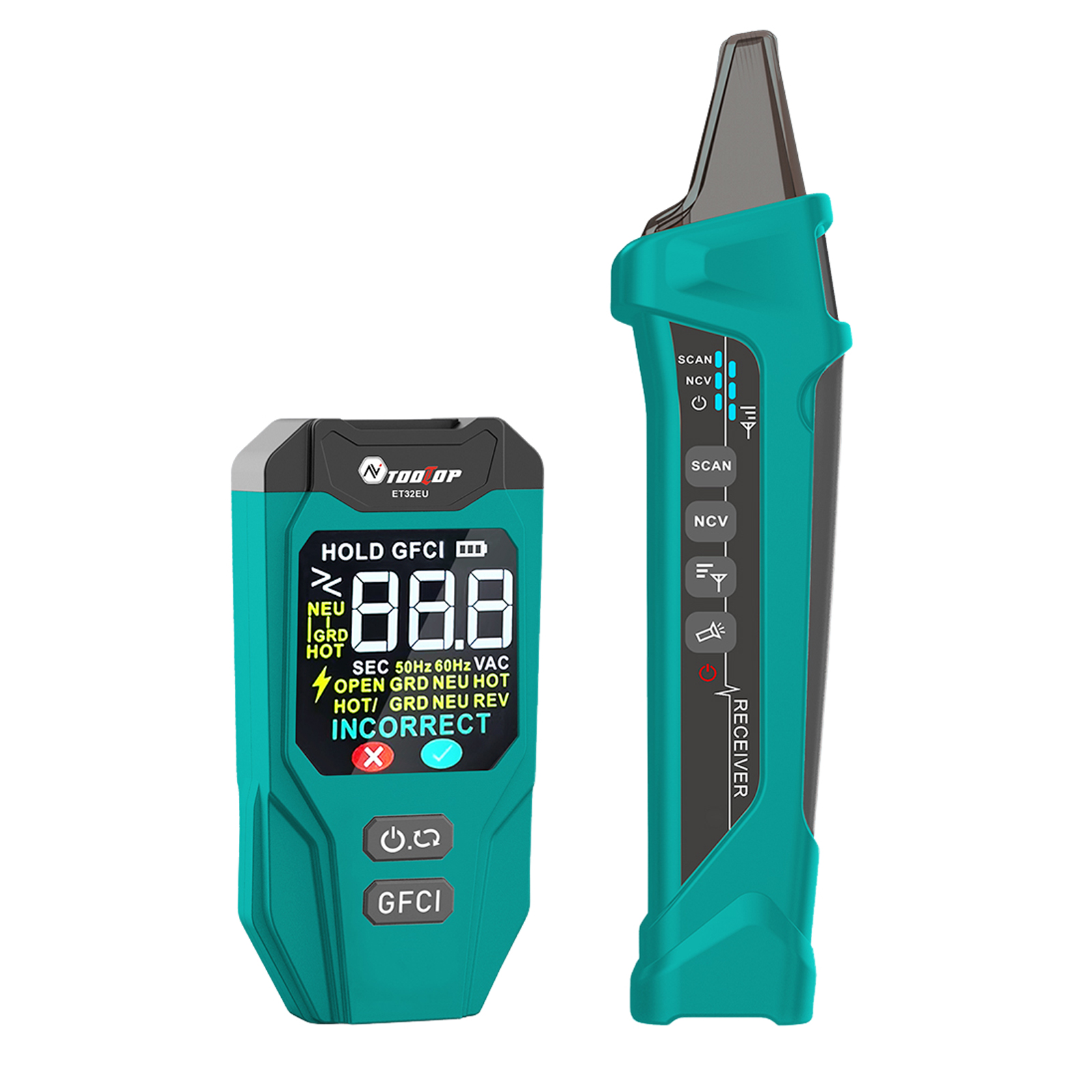 Power Tools Uk Review - Цифровой тестер цепей и розеток TOOLTOP