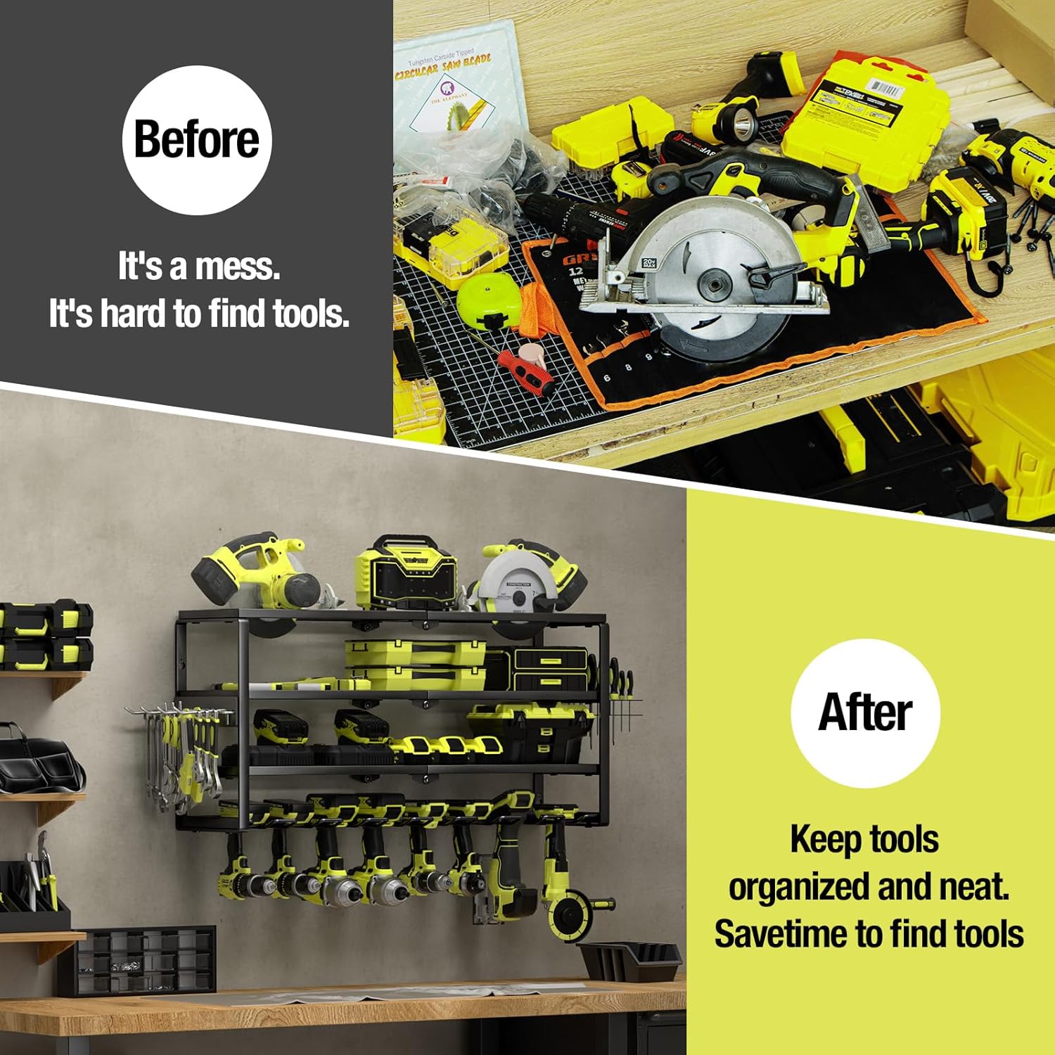 Настенный органайзер для элект – обзор и цена Power Tools Holder