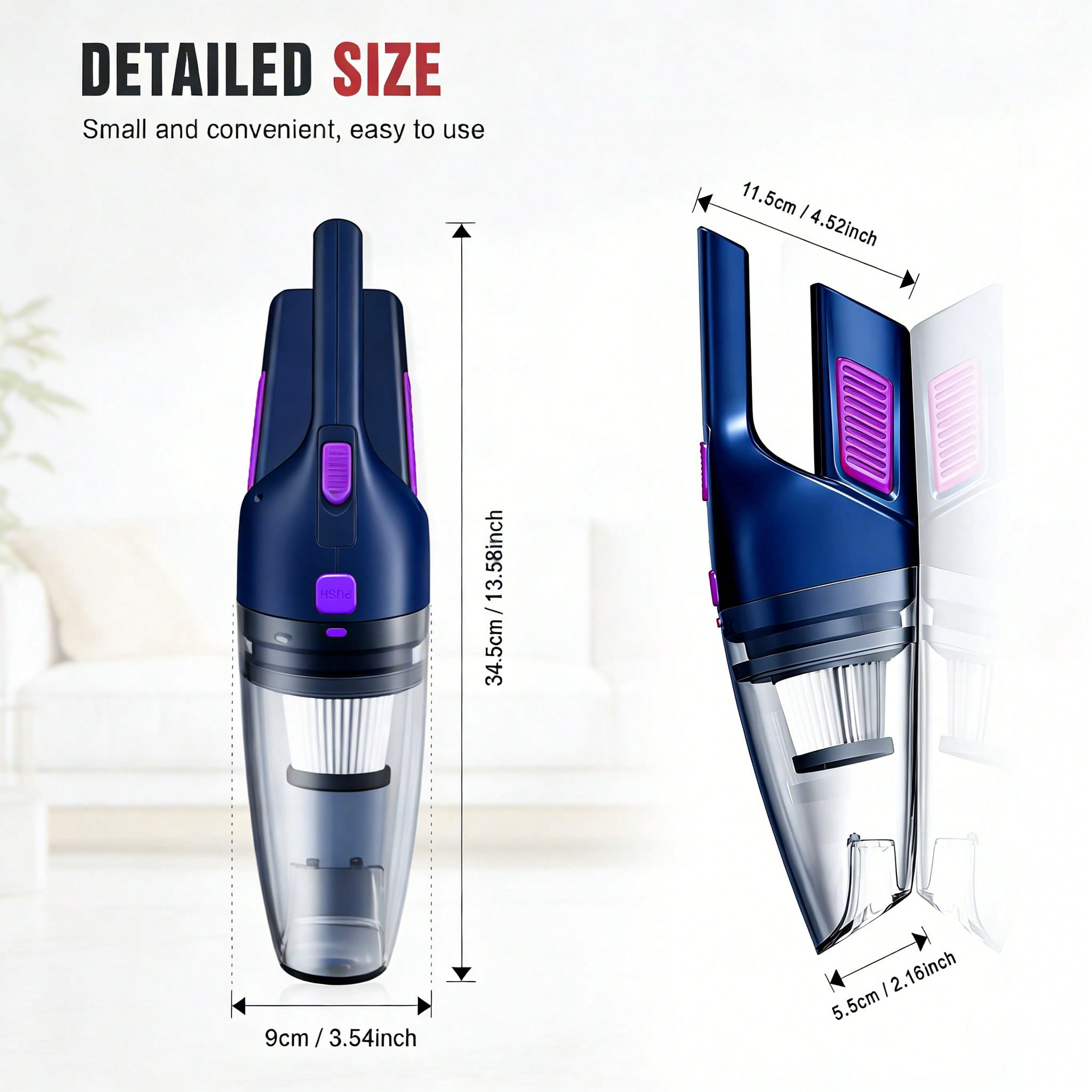 Ручной автомобильный пылесос C – обзор и цена Power Tools Vacuum