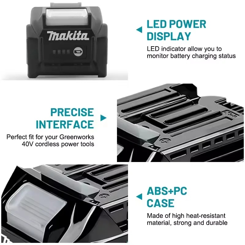 Аккумулятор Makita 40V Max 5.0 – обзор и цена Makita Power Tools Xgt