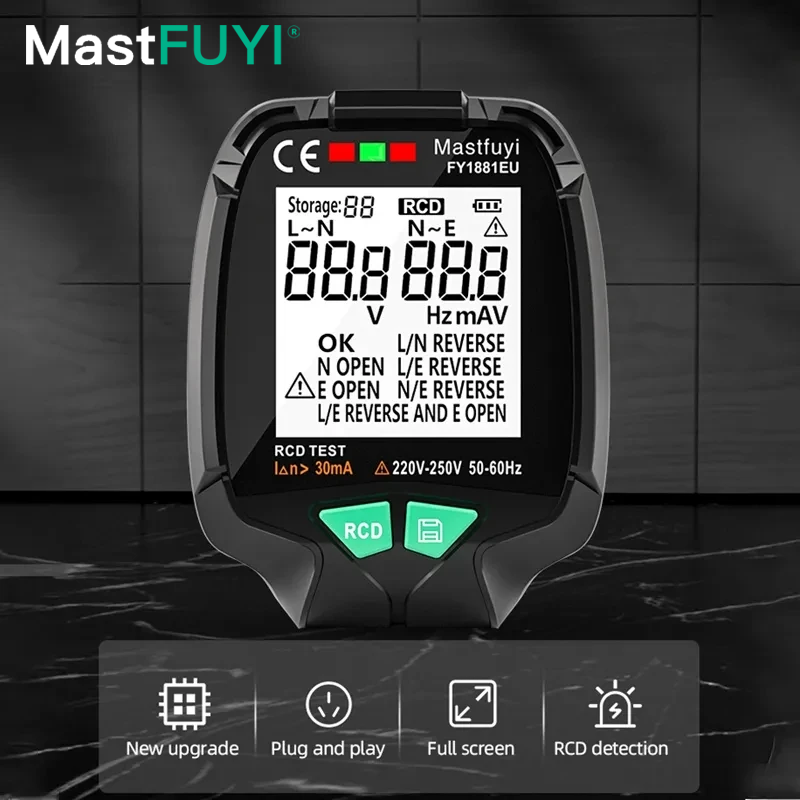 Тестер розеток MASTFUYI FY1881 – обзор и цена Power Tools Uk Review