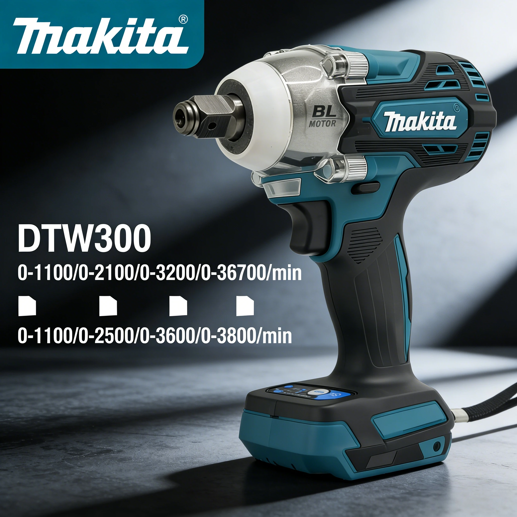 Бесщеточный ударный гайковерт  – обзор и цена Power Tools Cordless