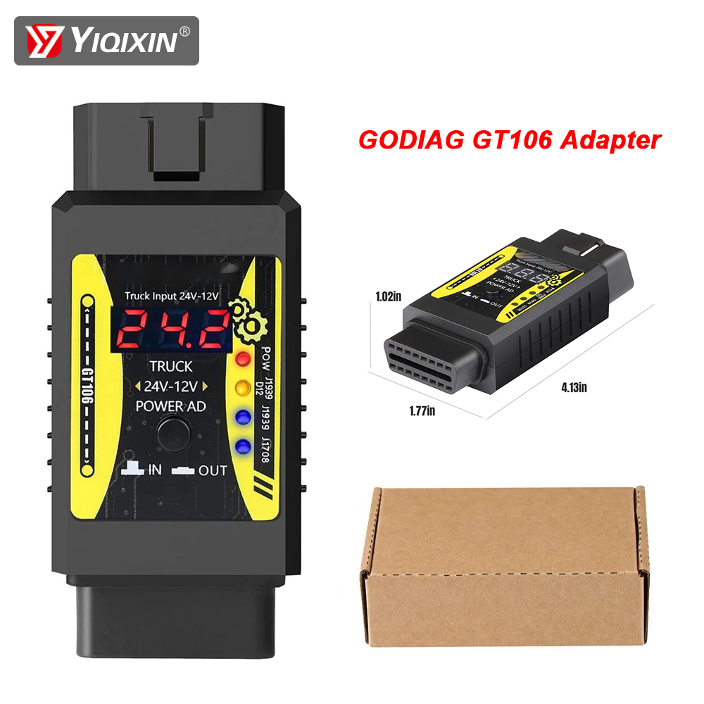 Godiag GT106 Plus адаптер мощн – обзор и цена Power Quality Tools