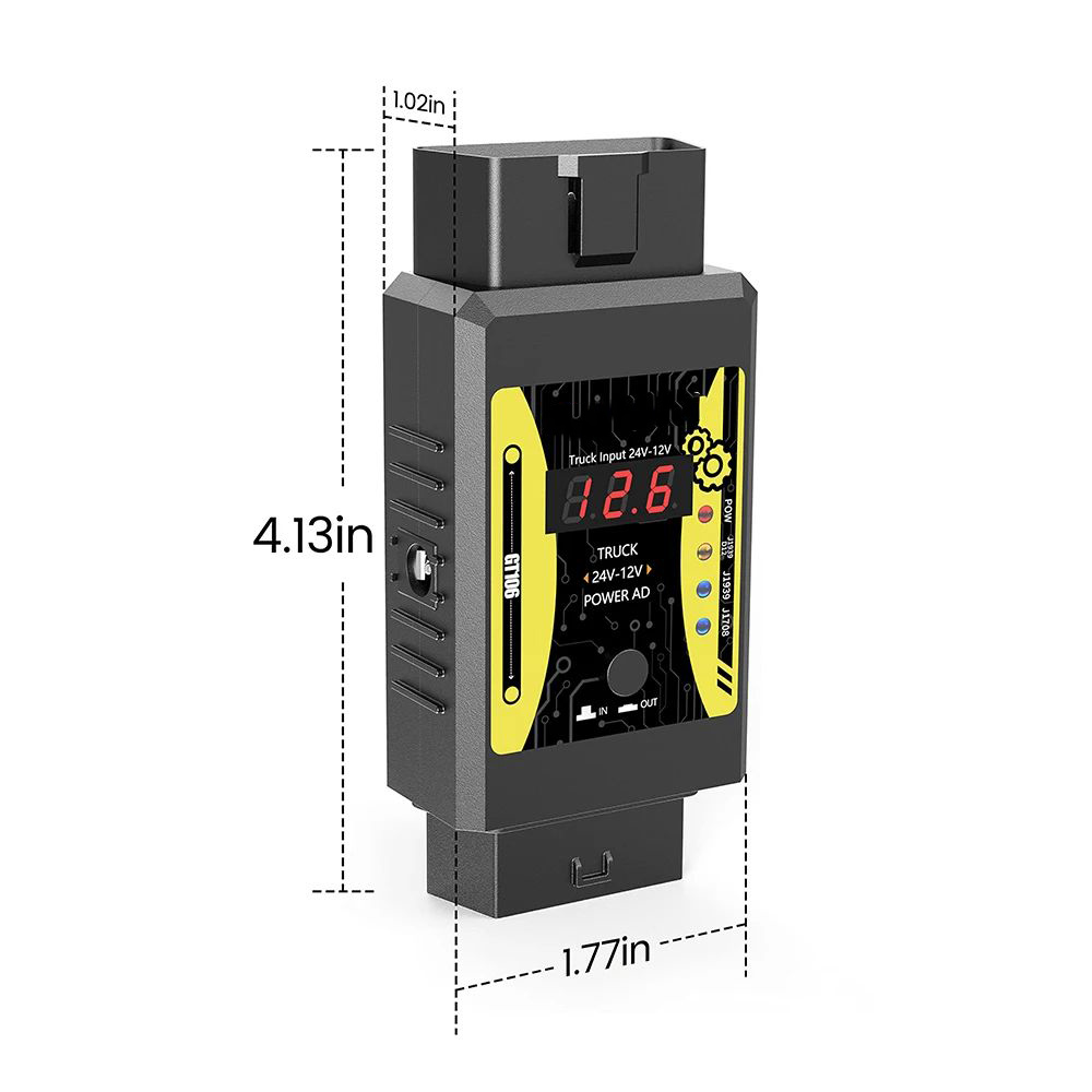 Godiag GT106 Plus адаптер мощн – обзор и цена Power Quality Tools